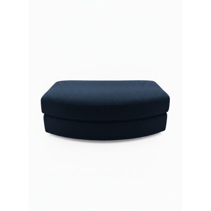 Pouf ROMA bleu