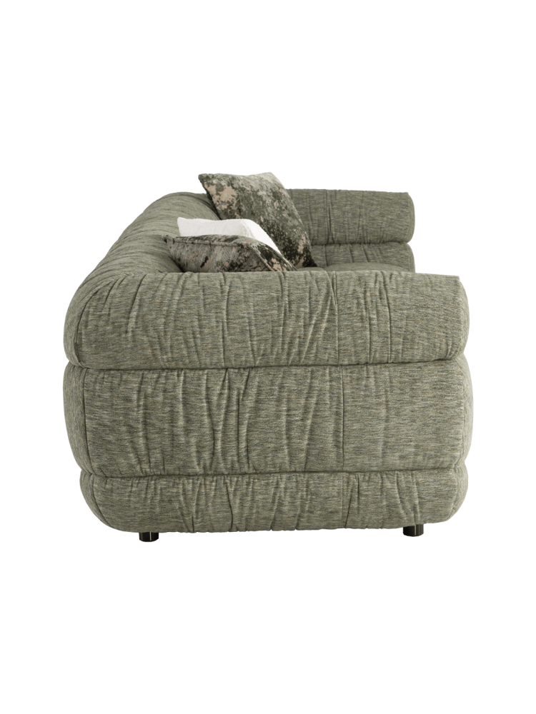 Zola XL - Canapé vert rembourré