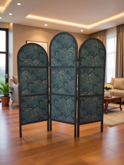 Paravent GOA imprimé palmier