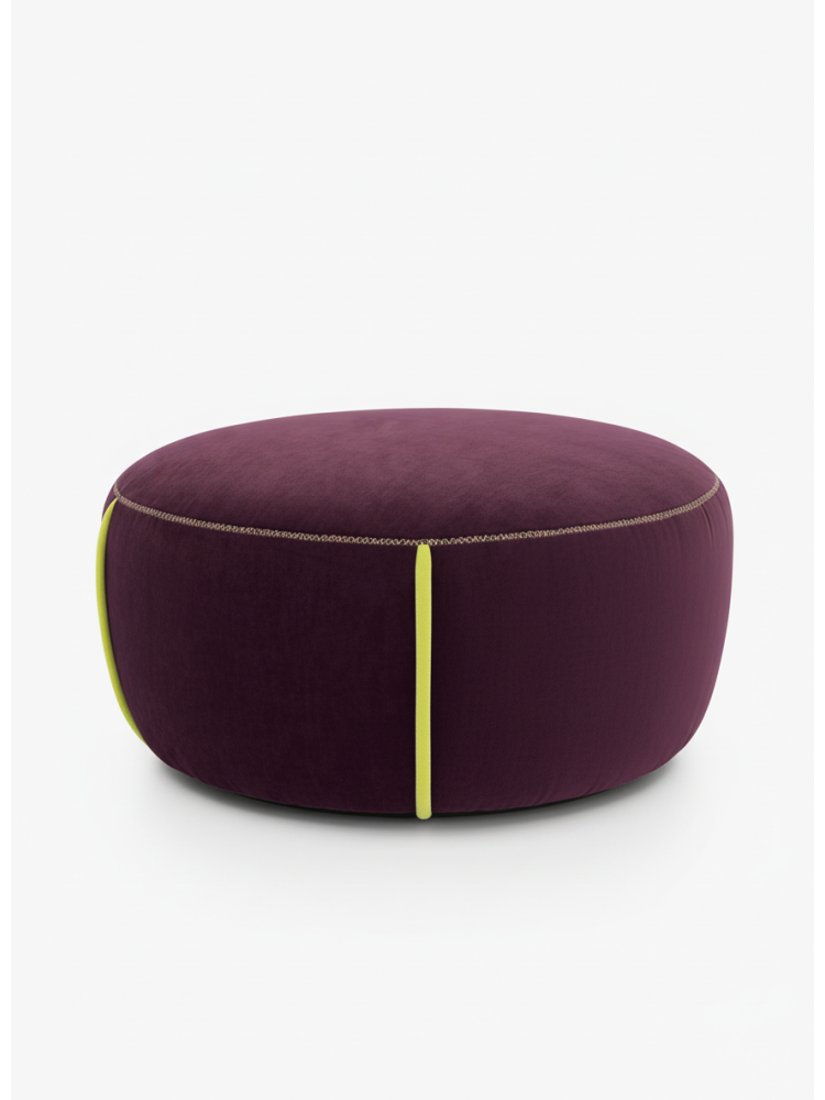 Pouf PRINCE ovale 60 cm
