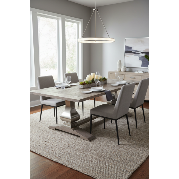 Table à manger piétement InoxMIA 240 cm