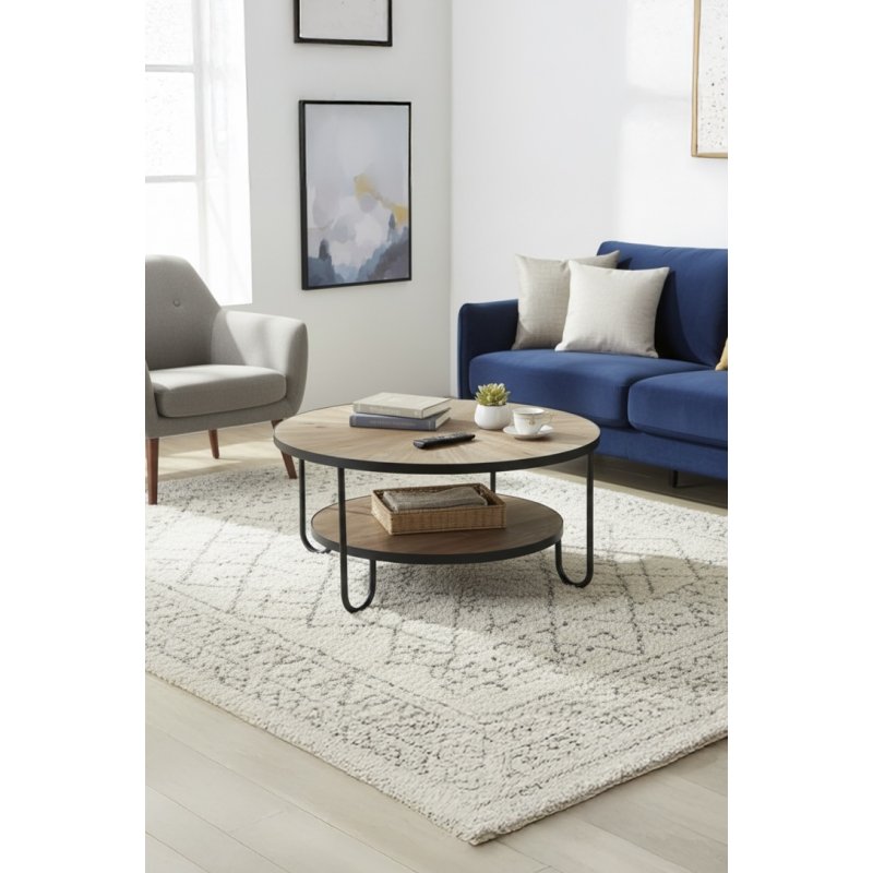 Table basse double plateaux MIA