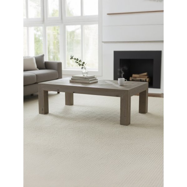 Table basse rectangulaire en orme MIA