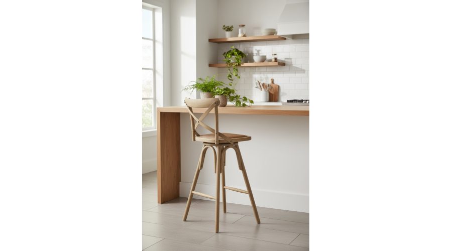 Tabouret cassidy natural |  - Tabourets