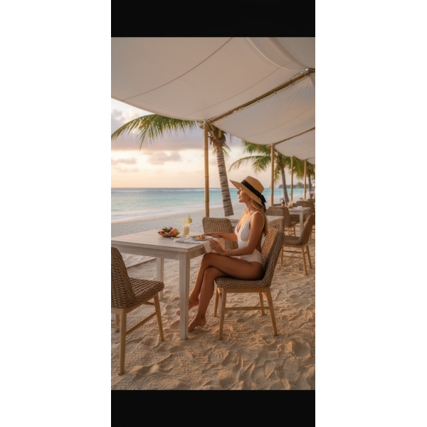 Chaise Messina-Chaise extèrieure en teck et tréssage VIRO