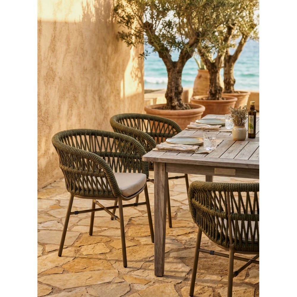Chaise Mattea Kaki | L'Empreinte - Outdoor
