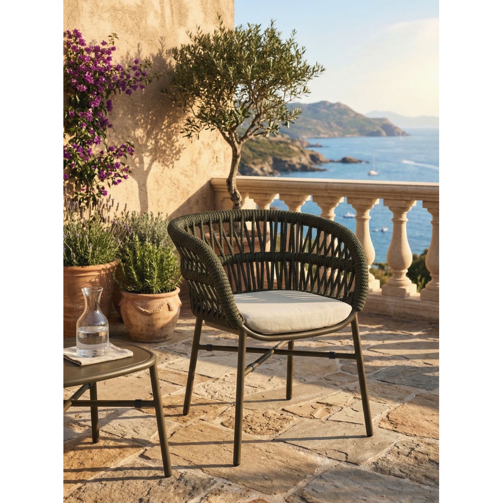 Chaise Mattea Kaki | L'Empreinte - Outdoor