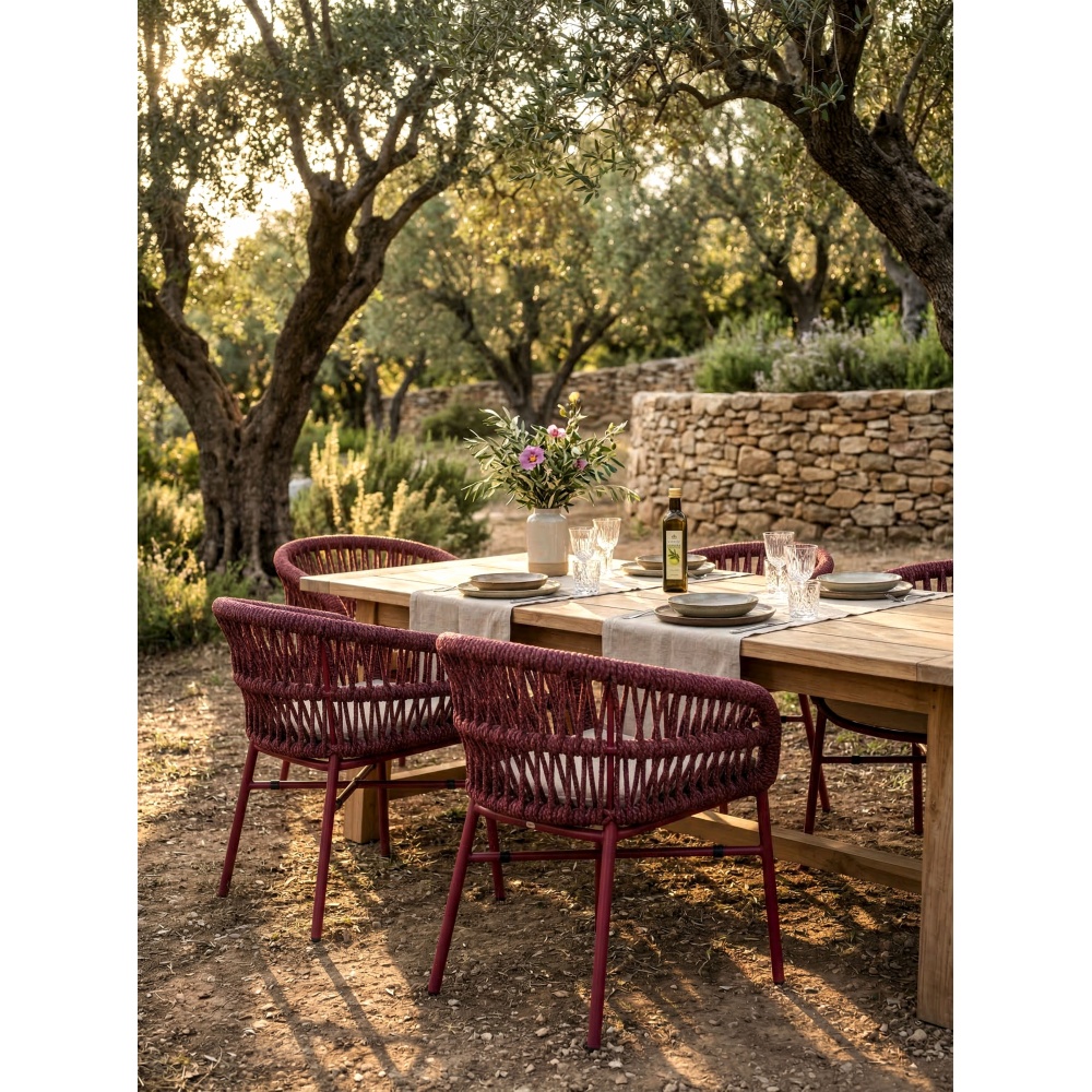 Chaise Mattea Wine | L'Empreinte - Outdoor