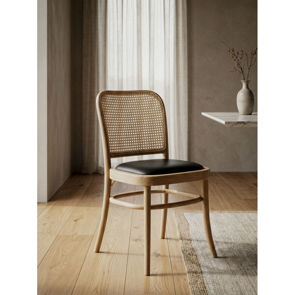 Chaise Cannage Cassidy Natural |  - Chaises