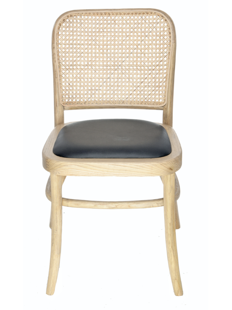 Chaise Cannage Cassidy Natural |  - Chaises