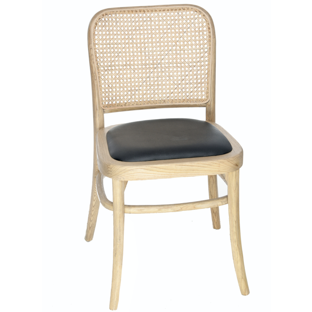Chaise Cannage Cassidy Natural |  - Chaises