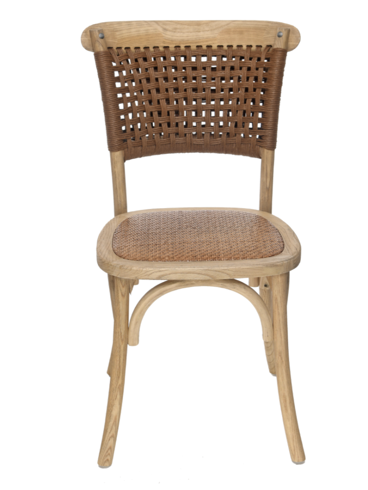 Chaise Tressée Cassidy Natural |  - Chaises