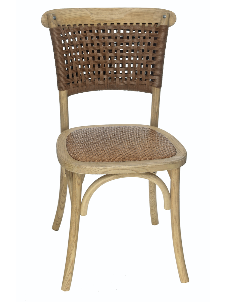 Chaise Tressée Cassidy Natural |  - Chaises