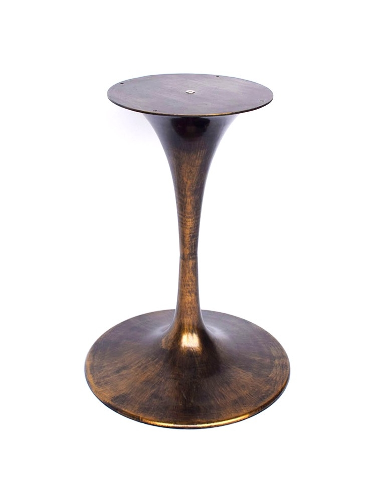 Pied tulipe bronze | L'Empreinte - Pieds de table